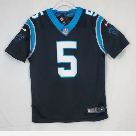 Nike NFL Carolina Panthers Bridgewat Vapor Ltd Stitched Jersey 32NM-CPLH Size L - Picture 1 of 10